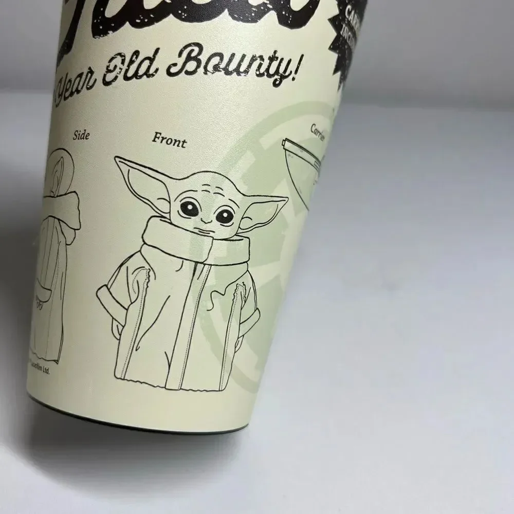 Star Wars Baby Yoda Reusable Plastic Cup 16 Oz